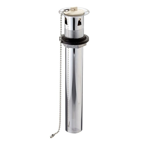 Thrifco Plumbing 22 Gauge 1-1/4 Inch x 8 Inch Chrome Plated Brass Lavatory P.O. 9411034 - main
